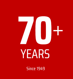 70+ YEARS - Since 1949