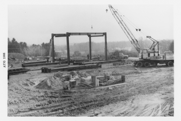 Construction of RJS in Green, Ohio July 1966