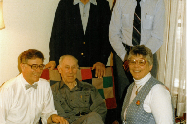 Bill, Ray, Andy, Andrew and Barb 1983