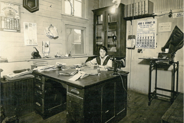 Andy, Ray, and Bill’s mother in 1924