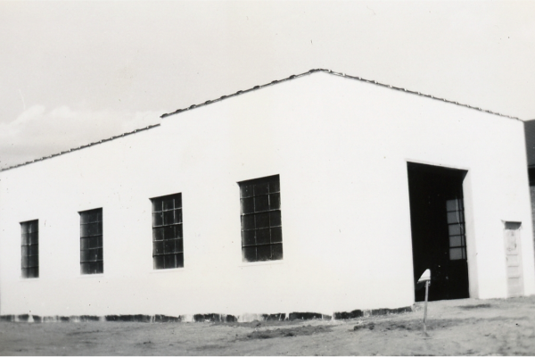 Construction of RJS on Waterloo Road 1949