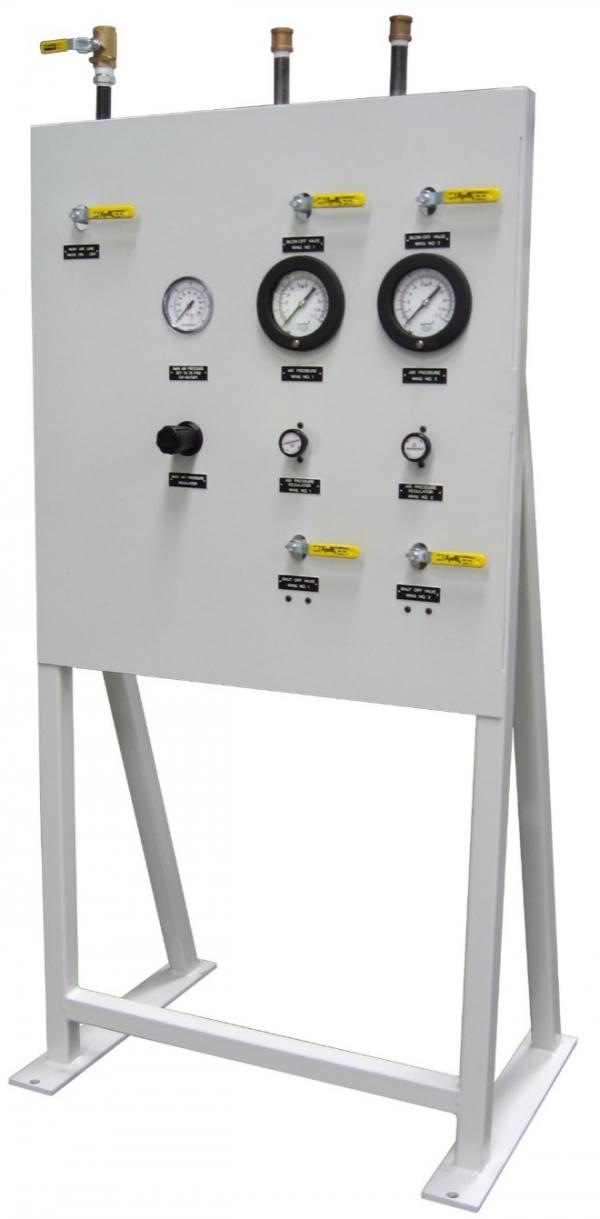 Two station pressure control console
